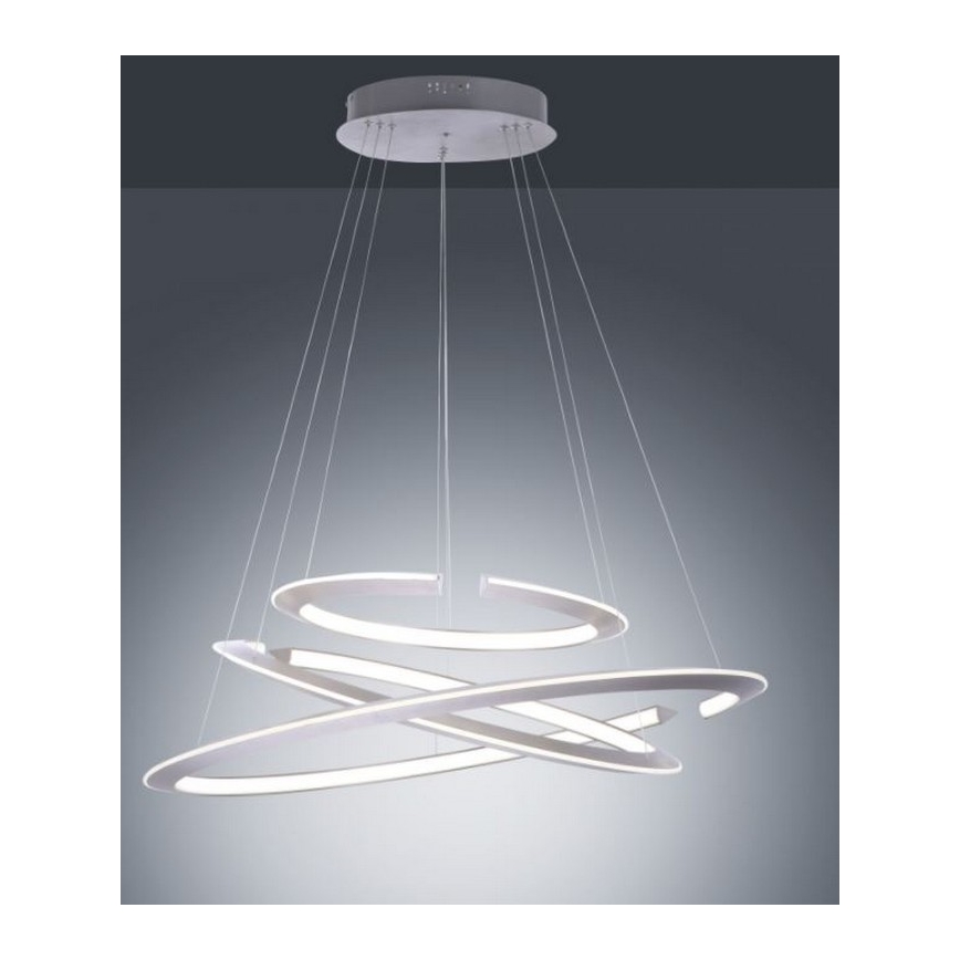 Paul Neuhaus 2493-55 - LED Димируем пендел ALESSA 3xLED/38W/230V + дистанционно управление