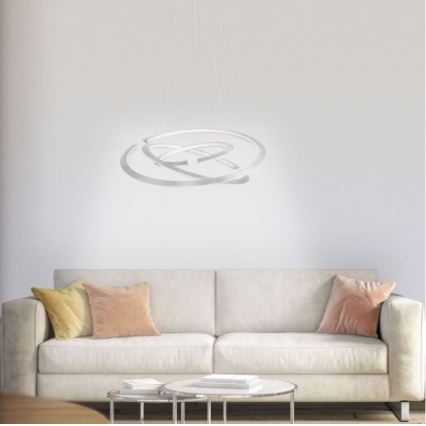 Paul Neuhaus 2493-55 - LED Димируем пендел ALESSA 3xLED/38W/230V + дистанционно управление