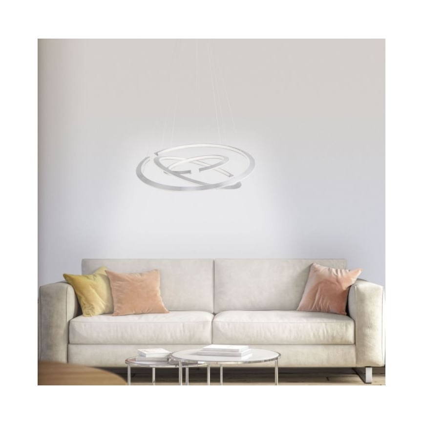 Paul Neuhaus 2493-55 - LED Димируем пендел ALESSA 3xLED/38W/230V + дистанционно управление