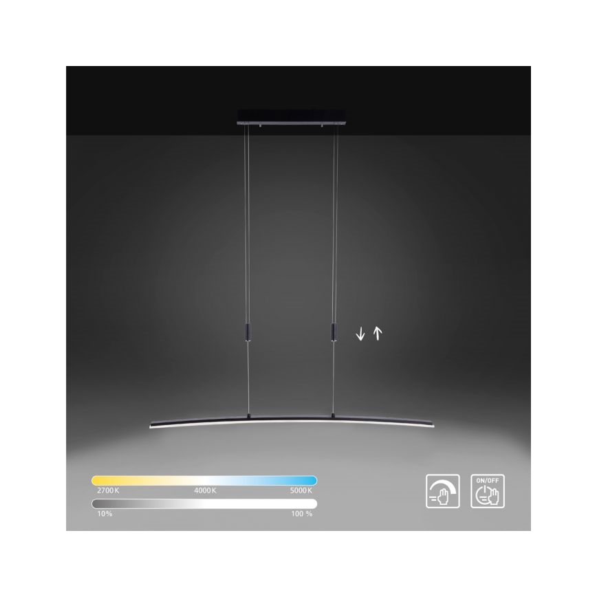 Paul Neuhaus 2530-13 - LED Димируем висящ полилей JANINA LED/27W/230V