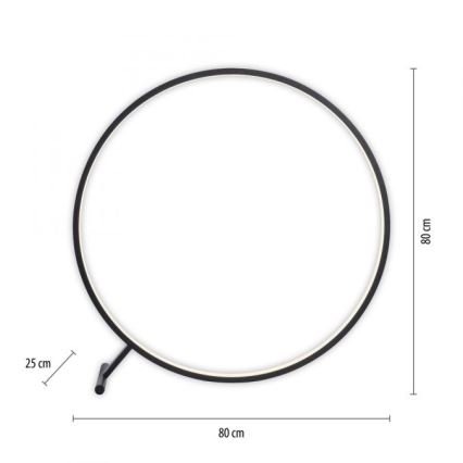 Paul Neuhaus 319-18 - LED Димируем лампион HULA LED/21,5W/230V 2700-5000K + дистанционно управление
