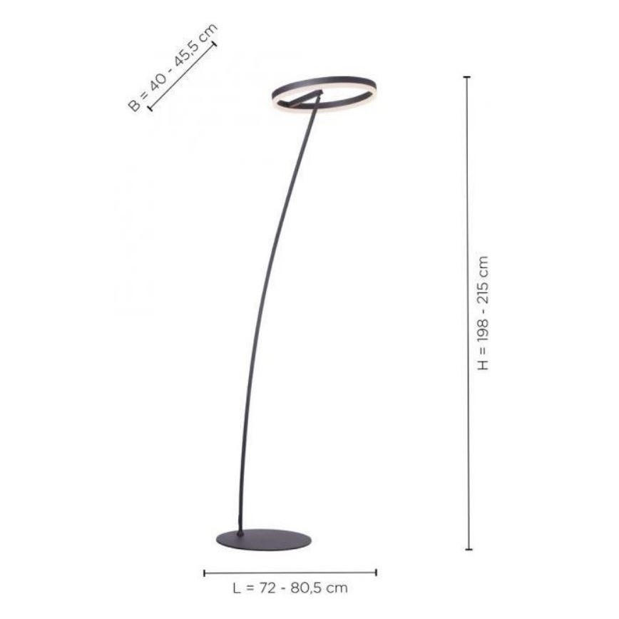 Paul Neuhaus 381-13 - LED Димируем лампион TITUS LED/19,5W/230V