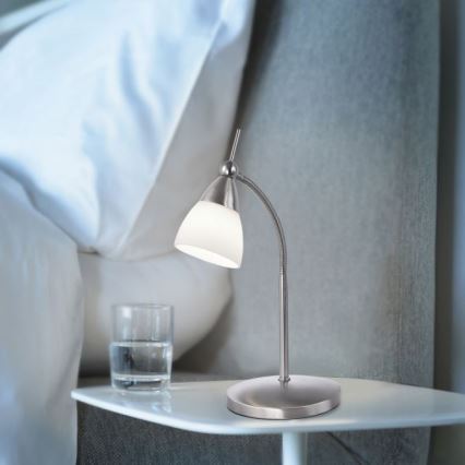 Paul Neuhaus 4001-55 - LED Димируема сензорна настолна лампа PINO 1xG9/3W/230V матов хром