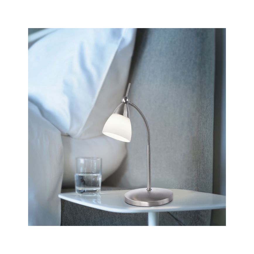 Paul Neuhaus 4001-55 - LED Димируема сензорна настолна лампа PINO 1xG9/3W/230V матов хром