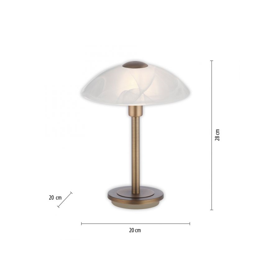Paul Neuhaus 4026-11 - LED Димируема сензорна настолна лампа ENOVA 1xG9/2,6W/230V