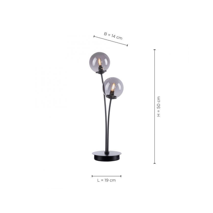 Paul Neuhaus 4040-18 - LED Настолна лампа WIDOW 2xG9/3W/230V