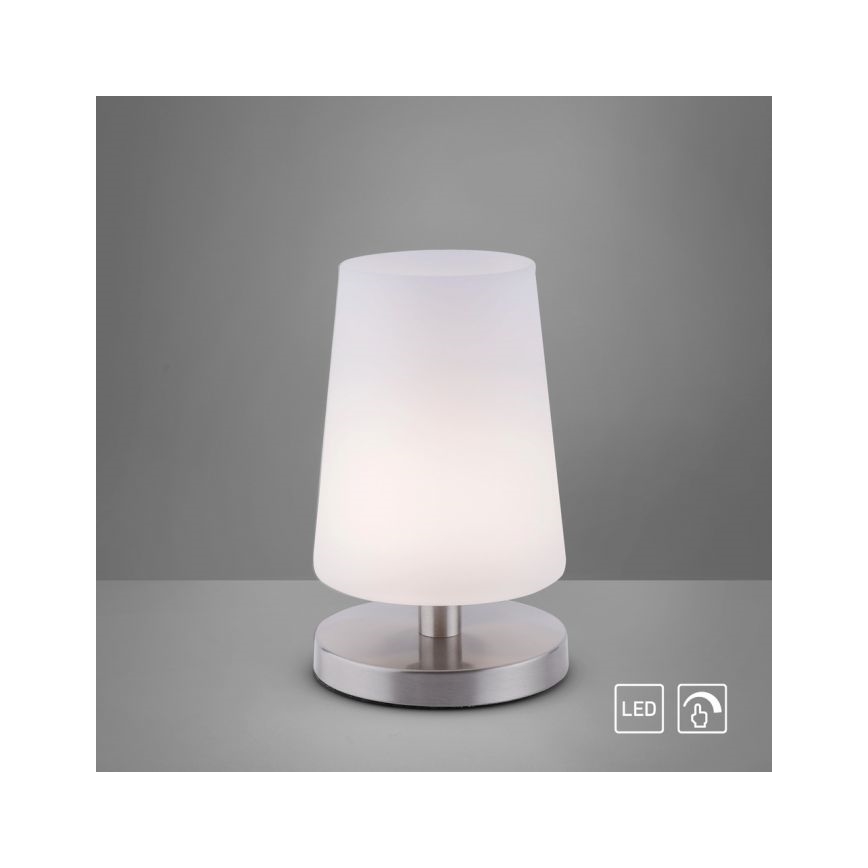 Paul Neuhaus 4146-55 - LED Димируема сензорна настолна лампа SONJA 1xG9/3W/230V матов хром