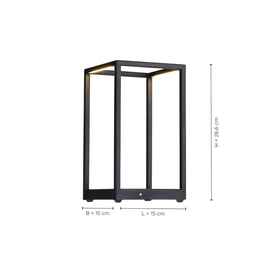 Paul Neuhaus 4401-18 - LED Димируема настолна лампа CONTURA 2xLED/2,2W/230V