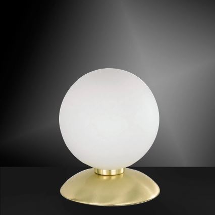 Paul Neuhaus 4437-60 - Настолна лампа BUBBA с докосване и димиране 1xG9/28W/230V златна