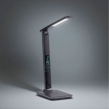 Paul Neuhaus 4595-18 - LED Димируема сензорна настолна лампа с безжично зареждане ADRIANO LED/5W/230V черна
