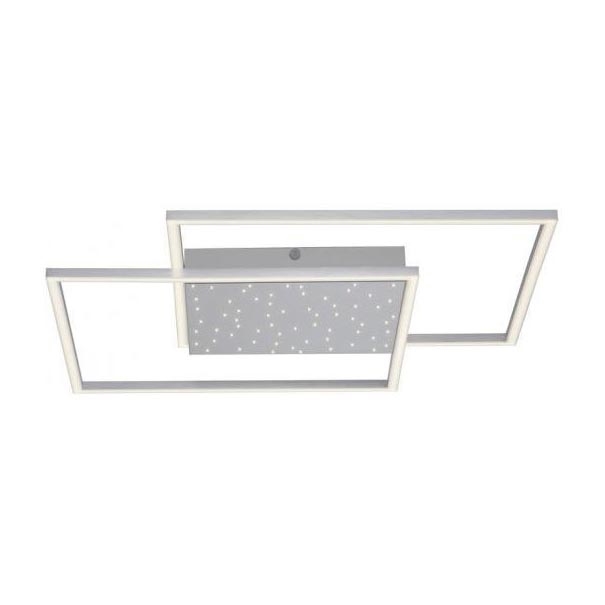 Paul Neuhaus 6024-55 - LED Димирум повърхностен полилей YUKI LED/49W/230V + дистанционно
