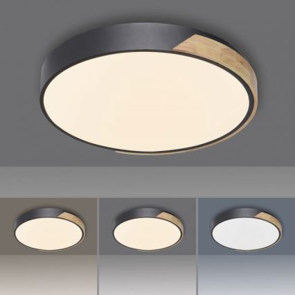 Paul Neuhaus 6071-18 - LED Димируем плафон Q-PIATO LED/35W/230V Ø 51 см 2700-5000K Wi-Fi + дистанционно управление