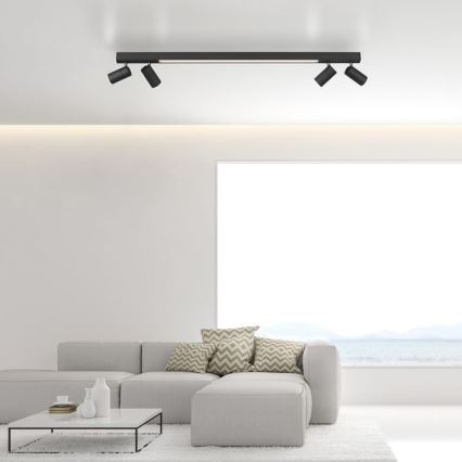 Paul Neuhaus 6121-13 - LED Димируем спот PURE 4xLED/4W/230V + LED/9W 2700-5000K + дистанционно управление