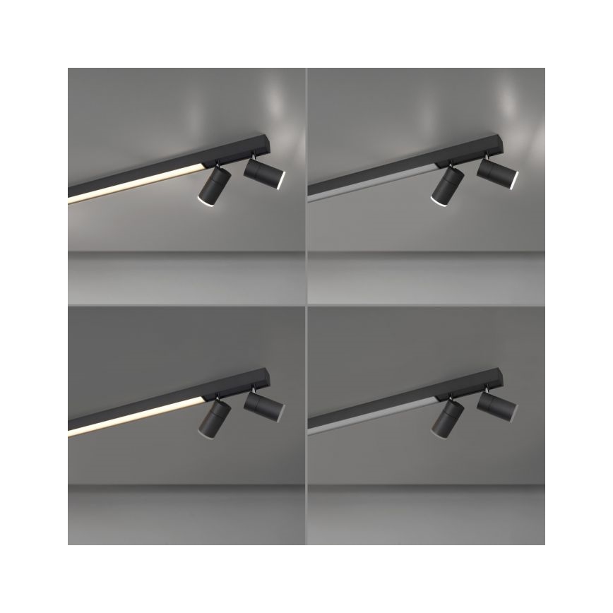 Paul Neuhaus 6121-13 - LED Димируем спот PURE 4xLED/4W/230V + LED/9W 2700-5000K + дистанционно управление