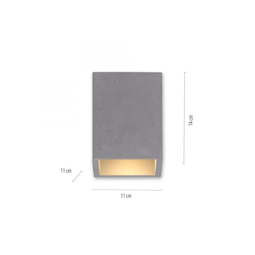 Paul Neuhaus 6161-22 - Спот ETON 1xGU10/10W/230V бетон