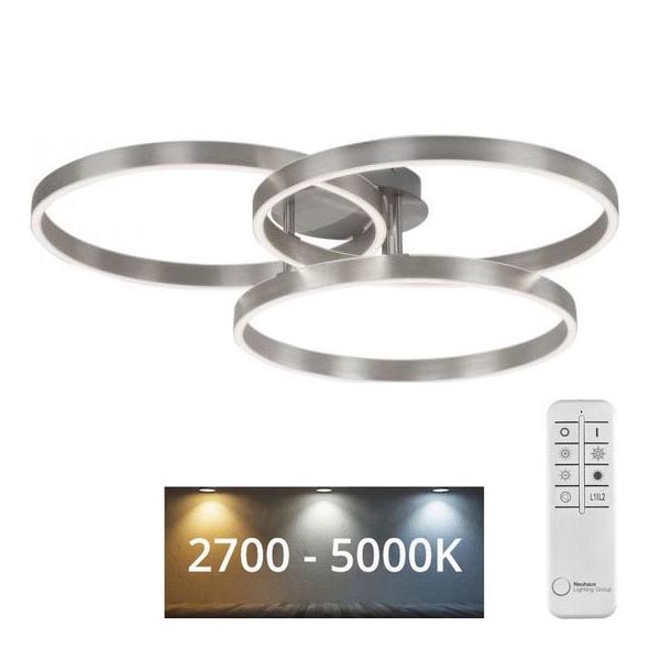 Paul Neuhaus 6233-55 - LED Димируем плафон PAAN LED/45,5W/230V 2700-5000K + дистанционно управление