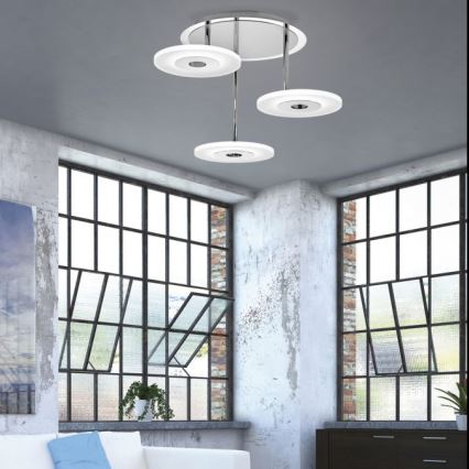Paul Neuhaus 6446-55 - LED Димируем полилей ADALI 3xLED/13W/230V