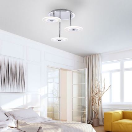Paul Neuhaus 6446-55 - LED Димируем полилей ADALI 3xLED/13W/230V