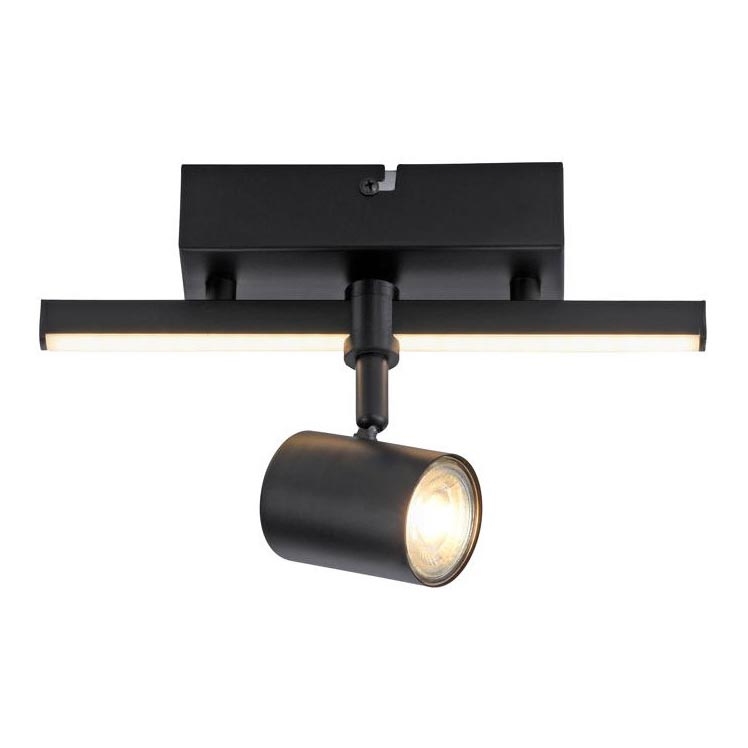 Paul Neuhaus 6523-18 - LED точково осветително тяло BARIK 1xGU10/4,5W/230V + LED/3W