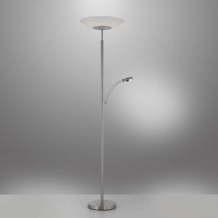 Paul Neuhaus 655-55 - LED Димируем лампион ALFRED 1xLED/28W+1xLED/4W/230V лъскав хром