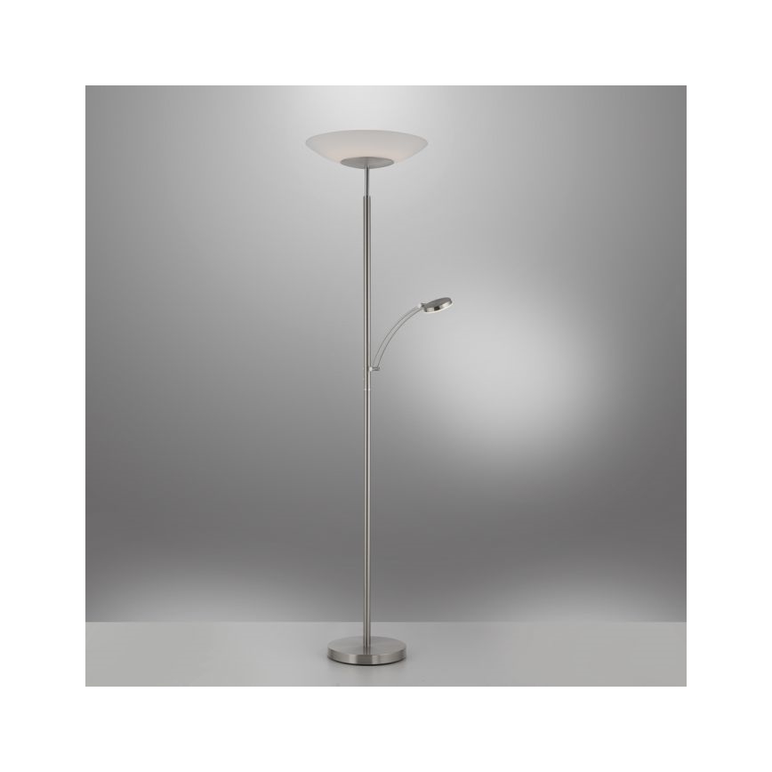 Paul Neuhaus 655-55 - LED Димируем лампион ALFRED 1xLED/28W+1xLED/4W/230V лъскав хром