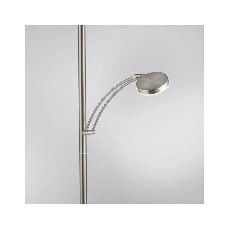 Paul Neuhaus 655-55 - LED Димируем лампион ALFRED 1xLED/28W+1xLED/4W/230V лъскав хром