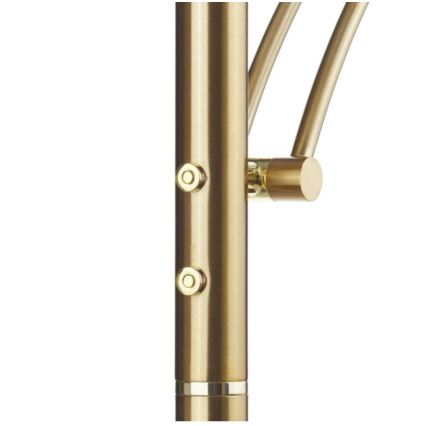 Paul Neuhaus 655-60 - Димируема подова лампа ALFRED LED/28W/230V+LED/4W/230V месинг