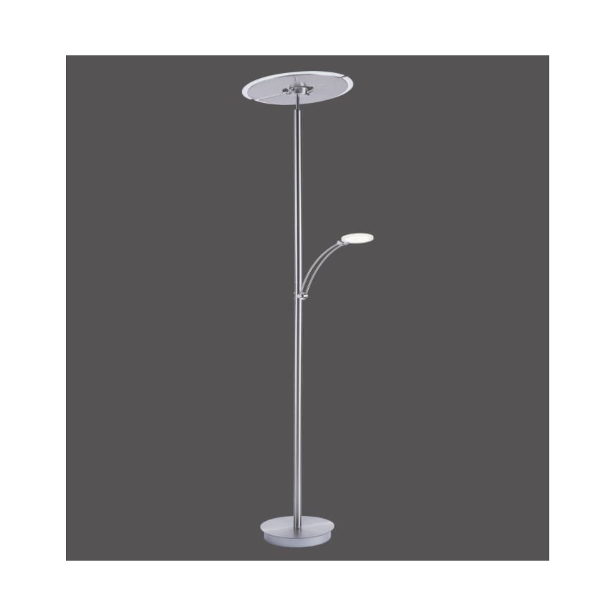 Paul Neuhaus 673-55 - LED Димируем лампион ARTUR 2xLED/21W/230V+1xLED/6W лъскав хром