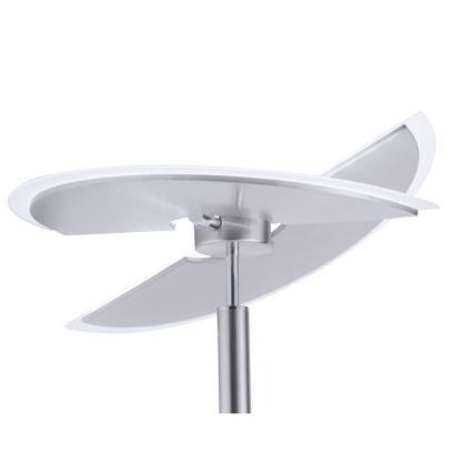 Paul Neuhaus 673-55 - LED димируема подова лампа ARTUR 2xLED/21W/230V+LED/6W лъскав хром