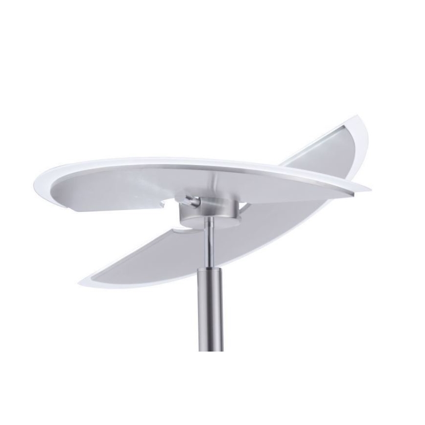 Paul Neuhaus 673-55 - LED димируема подова лампа ARTUR 2xLED/21W/230V+LED/6W лъскав хром