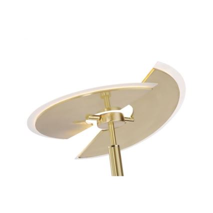 Paul Neuhaus 673-60 - LED димируема подова лампа ARTUR 2xLED/21W/230V+LED/6W златна