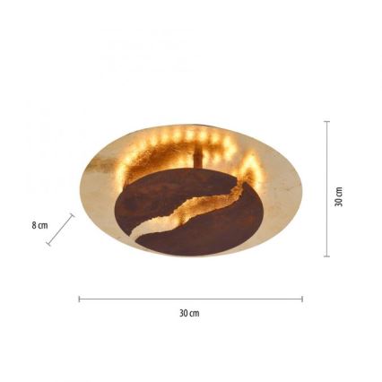 Paul Neuhaus 6982-48 - LED Димируема лампа NEVIS LED/26W/230V