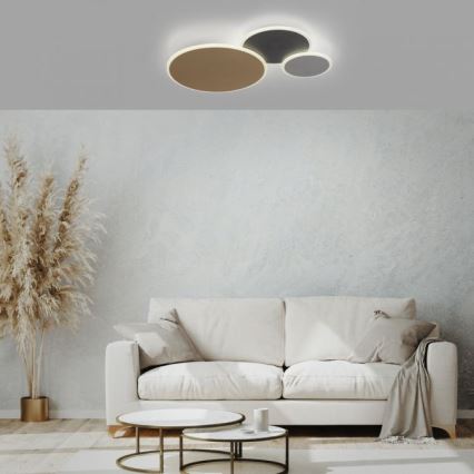 Paul Neuhaus 8007-70 - LED Димируем плафон Q-PIATO LED/35W/230V 2700-5000K Wi-Fi + дистанционно управление