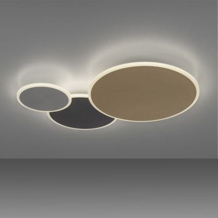 Paul Neuhaus 8007-70 - LED Димируем плафон Q-PIATO LED/35W/230V 2700-5000K Wi-Fi + дистанционно управление