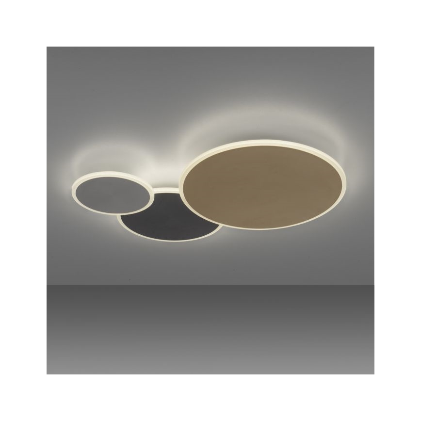 Paul Neuhaus 8007-70 - LED Димируем плафон Q-PIATO LED/35W/230V 2700-5000K Wi-Fi + дистанционно управление