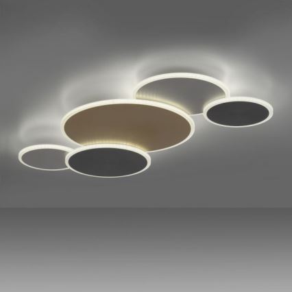 Paul Neuhaus 8008-70 - LED Димируем плафон Q-PIATO LED/49W/230V 2700-5000K Wi-Fi + дистанционно управление