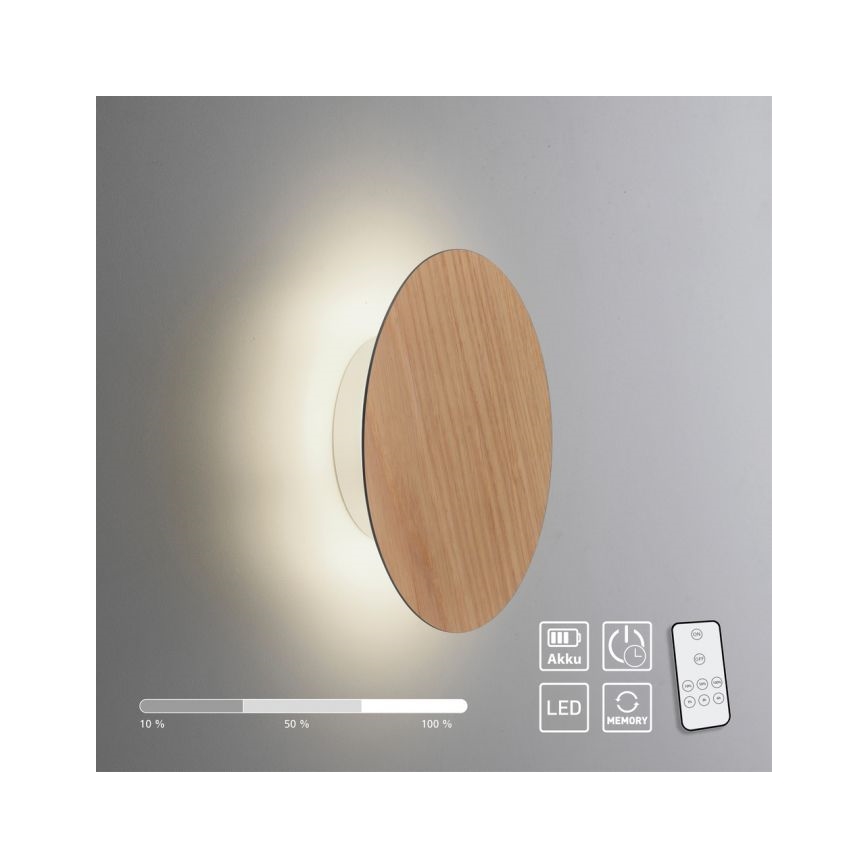 Paul Neuhaus 8152-79 - LED Димируем аплик PUNTUA LED/1W/3,7V 2200 mAh + дистанционно управление