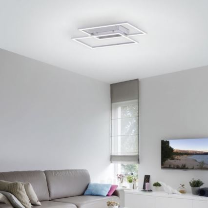 Paul Neuhaus 8192-55 - LED Димируем Повърхностно монтиран Полилей INIGO 2xLED/12W/230V