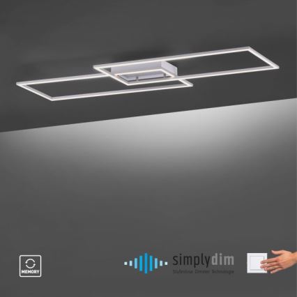 Paul Neuhaus 8194-55 - LED Димируем полилей INIGO 2xLED/20W/230V