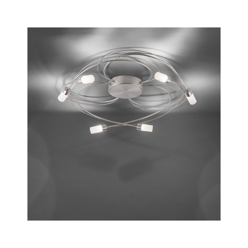 Paul Neuhaus 8250-55 - LED Димируем повърхностен полилей NELIA 6xLED/3W/230V