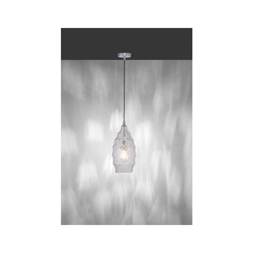 Paul Neuhaus 8267-00 - Пендел SCARLETT 1xE27/60W/230V Ø 19 см прозрачен