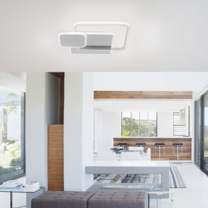 Paul Neuhaus 8319-55 - LED Димируема лампа за таван EMILIO LED/53W/230V + дистанционно