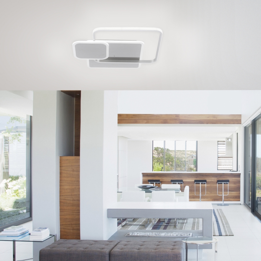 Paul Neuhaus 8319-55 - LED Димируема лампа за таван EMILIO LED/53W/230V + дистанционно