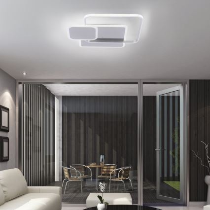 Paul Neuhaus 8319-55 - LED Димируема лампа за таван EMILIO LED/53W/230V + дистанционно