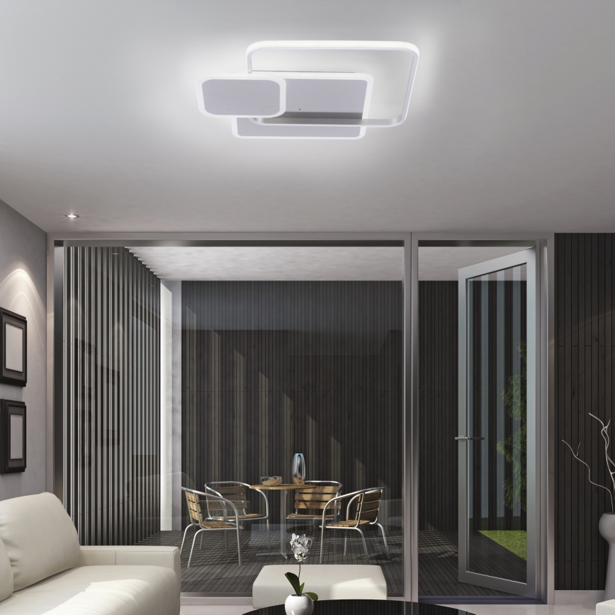 Paul Neuhaus 8319-55 - LED Димируема лампа за таван EMILIO LED/53W/230V + дистанционно