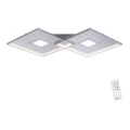 Paul Neuhaus 8378-55 - LED Димируем плафон AMARA LED/45W/230V лъскав хром + дистанционно управление