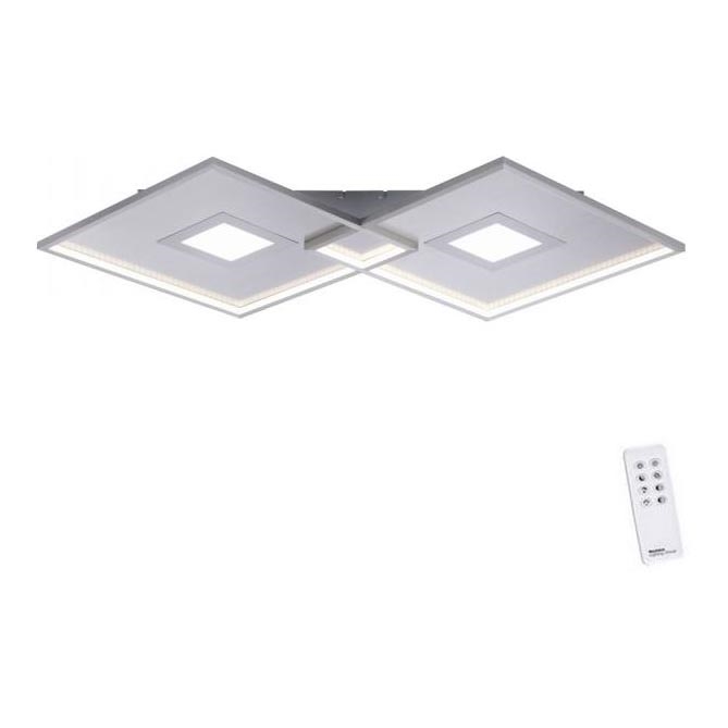 Paul Neuhaus 8378-55 - LED Димируем плафон AMARA LED/45W/230V лъскав хром + дистанционно управление