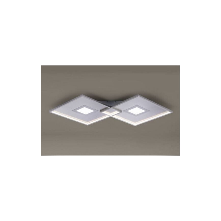 Paul Neuhaus 8378-55 - LED Димируем плафон AMARA LED/45W/230V лъскав хром + дистанционно управление