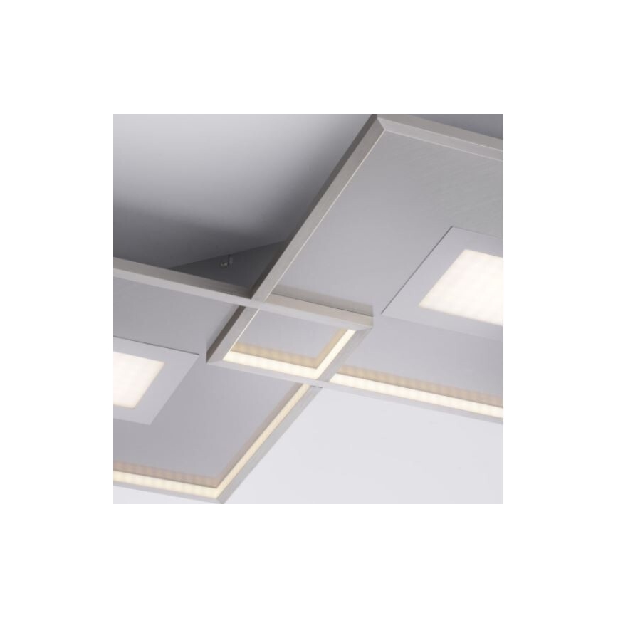 Paul Neuhaus 8378-55 - LED Димируем плафон AMARA LED/45W/230V лъскав хром + дистанционно управление