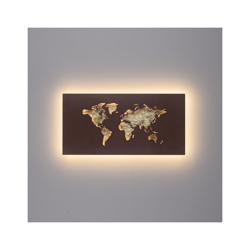Paul Neuhaus 9056-48 - LED Декоративна лампа за стена MAP LED/25W/230V 3000K